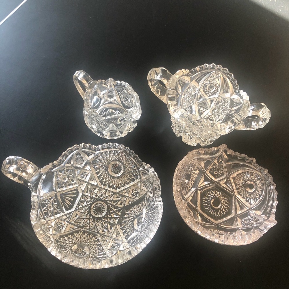 Vintage glass wear